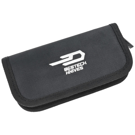 Nóż składany Bestech Mothus Purple Titanium, Satin by Hand M390 by Kombou (BT2206E)