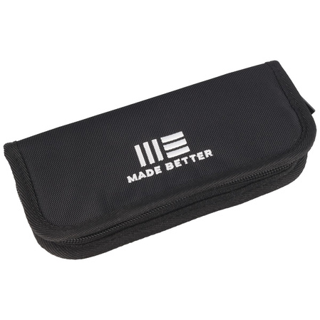 Nóż składany WE Knife Vision R Tiger Stripe Titanium, Silver Bead Blasted CPM 20CV by Snecx Tan (WE21031-6)