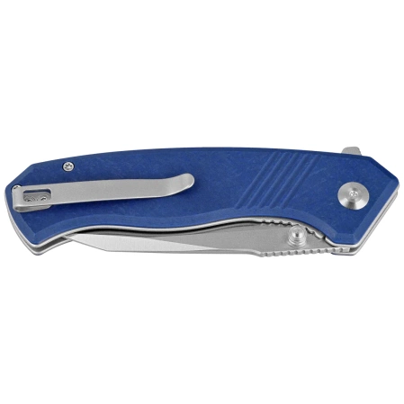 Civivi Placoid Blue Shredded G10 Knife, Satin 14C28N (C23079-2)
