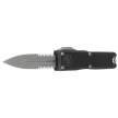 Microtech Ultratech Gen III ZBP D/E OTF Knife Black Aluminum, Apocalyptic P/S M390MK by Tony Marfione (1122-11AP)