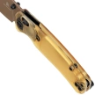 Nóż składany Bestechman Cicada's Wing Bead Blasted Ultem, Gold Painted 10Cr15MoV (BMK06D)