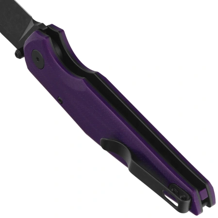 Bestech Snakebird Knife Purple G10, Stonewashed / Black PVD 14C28N (BG58E)