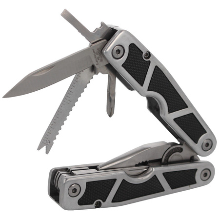 MultiTool Herbertz Rubber / Aluminum, Satin, 9 bits (108100)