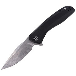 CIVIVI Knife Baklash Black G10, Damascus (C801DS)