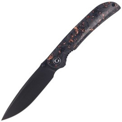 Civivi Knife Imperium Shredded Carbon Fiber / Copper Shred, Black Stonewashed Nitro-V (C2106C)