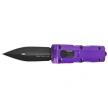 Microtech Dirac Delta D/E OTF Knife Purple Aluminum, Black M390 by Tony Marfione (227-1PU)
