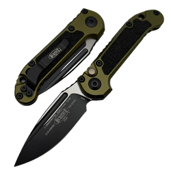Nóż automatyczny Microtech LUDT Gen III S/E OD Green Aluminium, Black M390MK by Tony Marfione (1135-1OD)