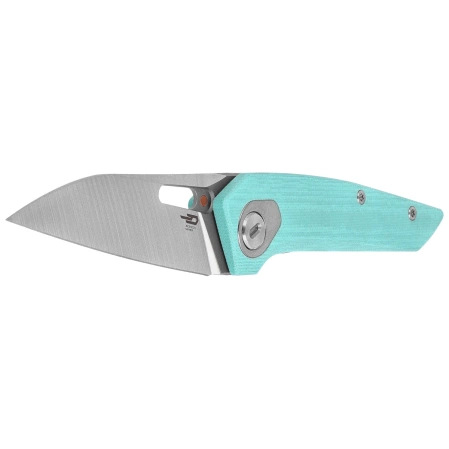 Bestech VK-Void Knife Aqua G10, Satin / Bead Blasted Stonewashed MagnaCut by Vulpex Knives (BG63B)