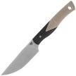 Bestech Heidi Blacksmith #1 Knife Black / Beige G10, Satin D2 by Heidi (BFK01B)