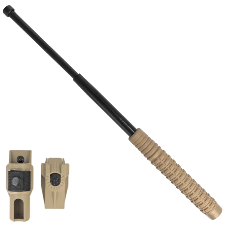 Pałka teleskopowa hartowana ESP 18'' Khaki (ExB-18H-KH-BK BH-54)