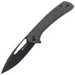Sencut Knife Honoris Dark Green Micarta, Black Stonewashed 9Cr18MoV (SA07B)