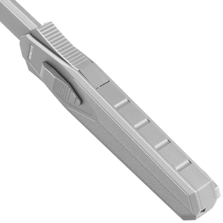 Remette RT-Swordfish CP Knife Gray Aluminum/Carbon Fiber, Ceramic Sandblasted S35VN (ZL103D1)