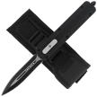 Dulotec OTF Knife Black Aluminum, Black/Satin 3Cr13MoV (K190A-BK)