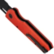 Nóż składany Bestechman Guardian Red G10 w/ Carbon Fiber Pattern, Black PVD D2 (BMK11F)