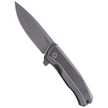 LionSteel Myto Knife Grey Titanium, Satin M390 by Molletta (MT01 GY)