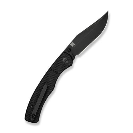 Civivi Clingman Knife Black G10, Black Stonewashed Nitro-V by Taylor Martin Best Damn EDC (C23065-1)