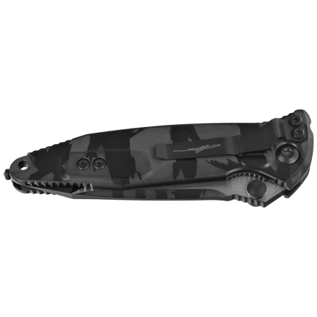 Nóż składany Microtech Socom Elite T/E-M Signature Midnight Tiger Camo Aluminium, Midnight Tiger Camo M390MK by Tony Marfione (161-1MTCS-Z4)