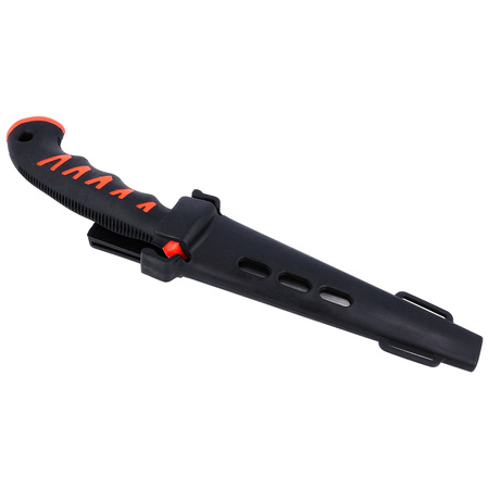 Martinez Albainox Black-Orange ABS-Rubber Hand Saw, Satin Finish (32496)