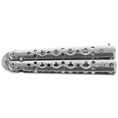 Nóż składany motylek Martinez Albainox Balisong Polished Steel, Polished 3Cr13Mov (02224)