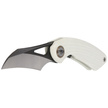 Nóż składany Bestech Bihai White G10, Grey DLC Stonewashed/Satin 14C28N by Ostap Hel (BG53E)