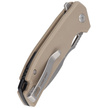 Nóż składany Kubey Knife RDF Tan G10, Bead Blasted AUS-10 by HYDRA Design (KU316D)