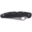 Spyderco Police 4 Lightweight FRN Black PlainEdge Knife (C07PBK4)