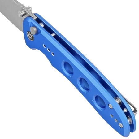 Nóż składany Civivi Hyperpulse Blue Aluminium, Satin 14C28N (C23087A-2)