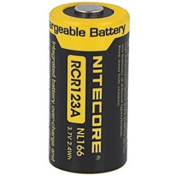 Akumulator NiteCore 16340, RCR123A / 650mAh, 3.7V (NL166)