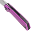 Reate PL-XF-A-5 Knife Purple Aluminum, Stonewashed Nitro-V