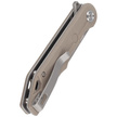 Nóż składany Kubey Knife Mizo Tan G10, Bead Blast AUS-10 by Tiguass (KU312H)