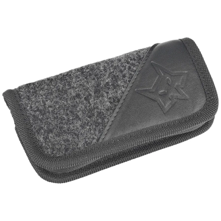 Nóż składany Fox Eastwood Tiger Denim Micarta, Coarse Stonewashed CPM S90V by Gudy Van Poppel (FX-524 MJ)