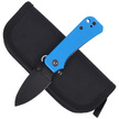 CIVIVI Knife Baby Banter Blue G10, Black Stonewashed by Ben Petersen (C19068S-3)