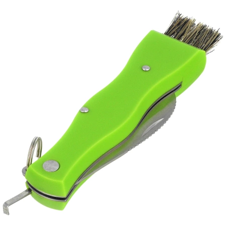 Martinez Albainox Mushroom Knife Green ABS, Satin 3Cr13Mov 72mm (18391)