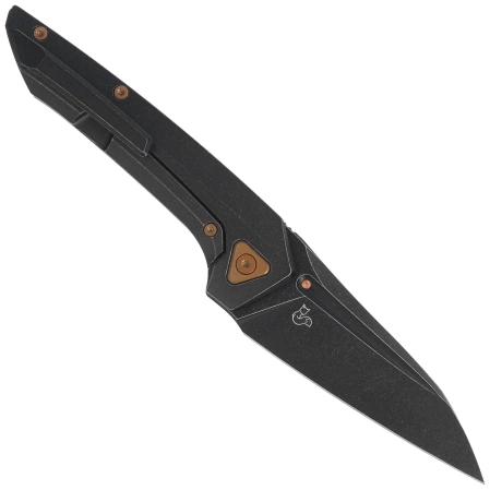 Bestech VK-Navi Knife Black Titanium, Black Stonewashed MagnaCut by Vulpex Knives (BT2404E)