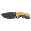 Remette RT-WK1-C Disassemble Knife Golden/Charcoal Grey/DLC Titanium, DLC M390