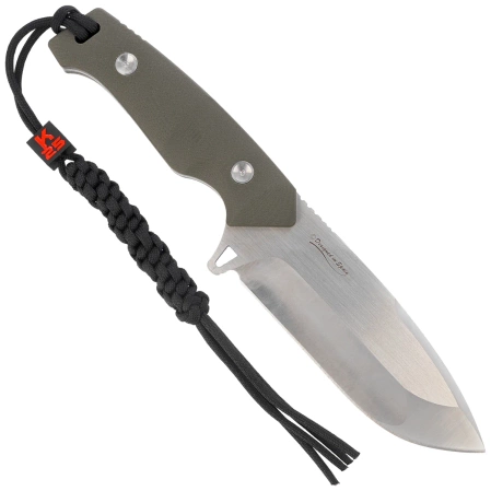 Nóż K25 Bravo Green G10, Satin/Brushed 7Cr17Mov (32260)
