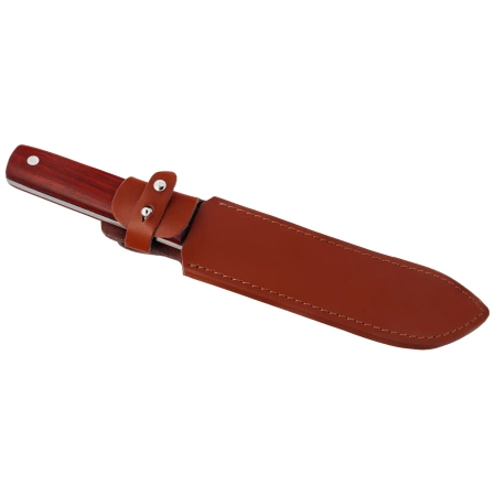 Herbertz CJH Bushcraft Sandal Wood Knife, Forged 420 (55050)