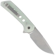 Nóż składany Reate PL-XF-7 Jade G10, Stonewashed Nitro-V