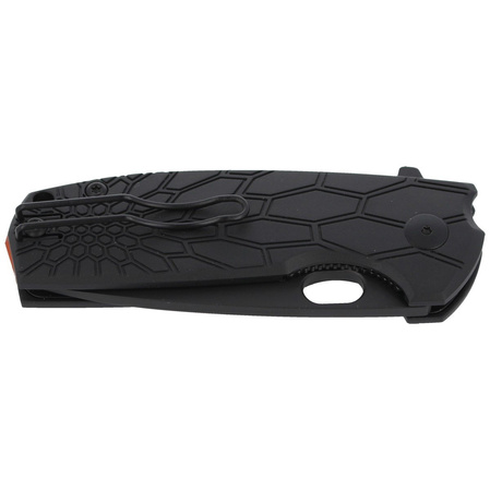 Fox Core Black FRN Knife, Cerakote Black N690 by Jesper Voxnaes (FX-604 B)