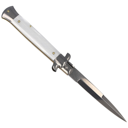 Frank Beltrame Automatic Knife Bayonet Pearl 23cm (FB 23/36B)