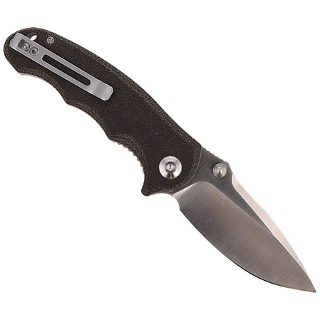 Nóż składany CIVIVI Hooligan Dark Hazel Micarta, Satin Blade (C913B)