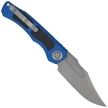 Nóż automatyczny Heretic Wraith V4 Auto Blue Aluminium/3M, Bead Blasted MagnaCut by Tony Marfione Jr. (H002-3A-BLU)