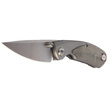 Nóż składany Bestech Lito Grey Titanium / Black Canvas Micarta, Satin M390 by Ostap Hel (BT2307A)
