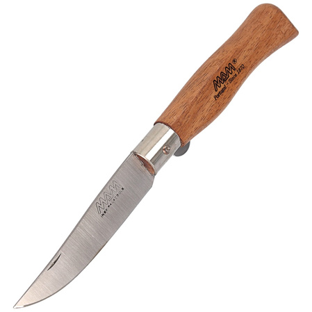 MAM Douro Big Pocket Knife with Blade Lock, Light Beech Wood 90mm (2008-LW)