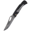 Nóż składany Mikov Crocodile Clip Point Black ABS, Mirror, Klips (243-NH-1/B BLACK/CLIP)