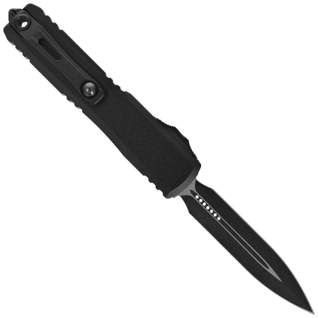 Nóż automatyczny OTF Microtech Ultratech Gen IV D/E Black Aluminium, Tactical M390MK by Tony Marfione (11224-1T)