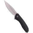 CIVIVI Knife Baklash Black G10 / Carbon Fiber, Satin Finish (C801D)