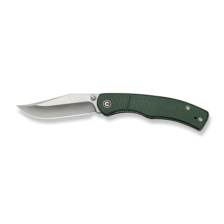 Nóż składany Civivi Clingman Green Canvas Micarta, Satin Nitro-V by Taylor Martin Best Damn EDC (C23065-4)
