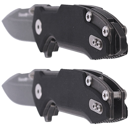 Viper Storm Black G10, Dark Stonewashed M390 by Rick Hinderer Knife (V5954DGB)