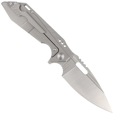 Bestech Shodan Grey Titanium / Carbon Fiber, Stonewash / Satin CPM S35VN by Todd Knife and Tool (BT1910C)